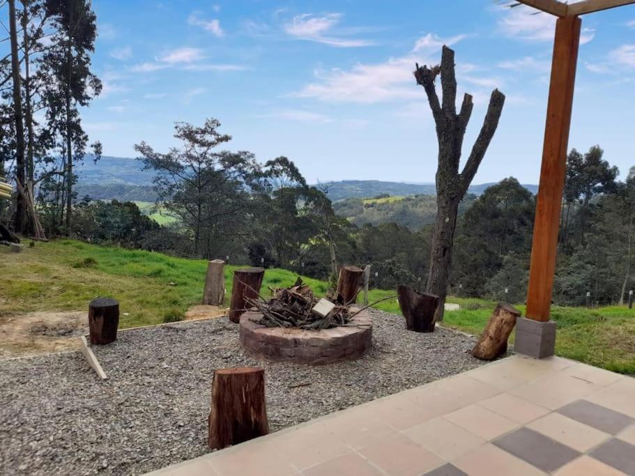 Hermosa Casa Campestre Moderna "Rancho La Marina" Chiquinquirá Exteriör bild