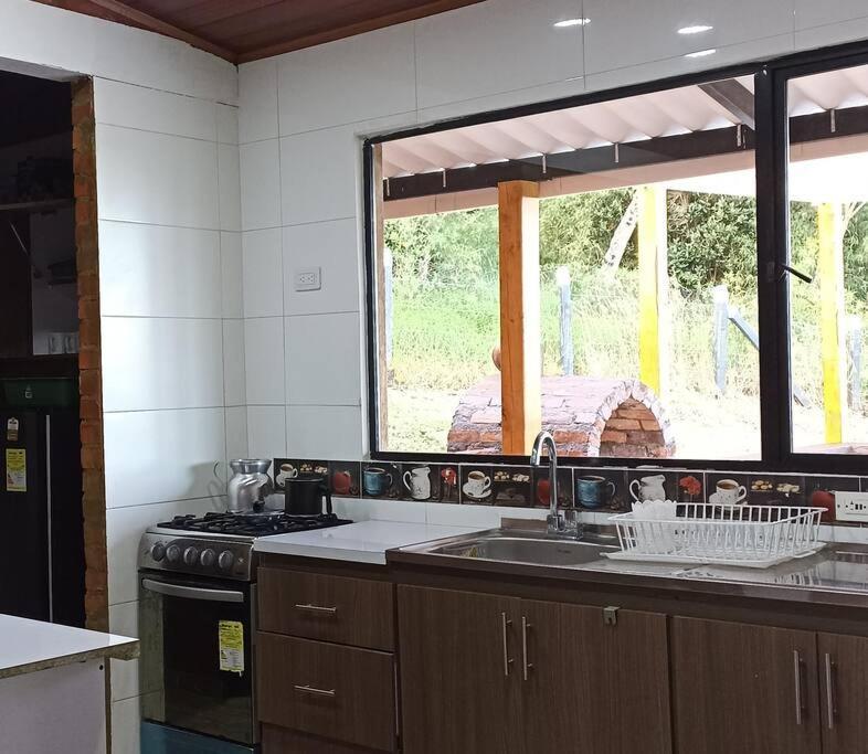 Hermosa Casa Campestre Moderna "Rancho La Marina" Chiquinquirá Exteriör bild